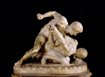 Wrestler, kopi af græsk skulptur 3. århundrede f.Kr